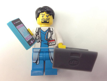 Socialmedia Doktor als LEGO-Figur