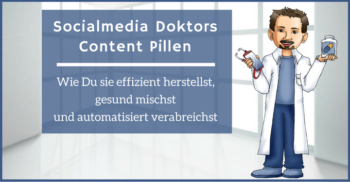 Socialmedia Doktors Content Pillen